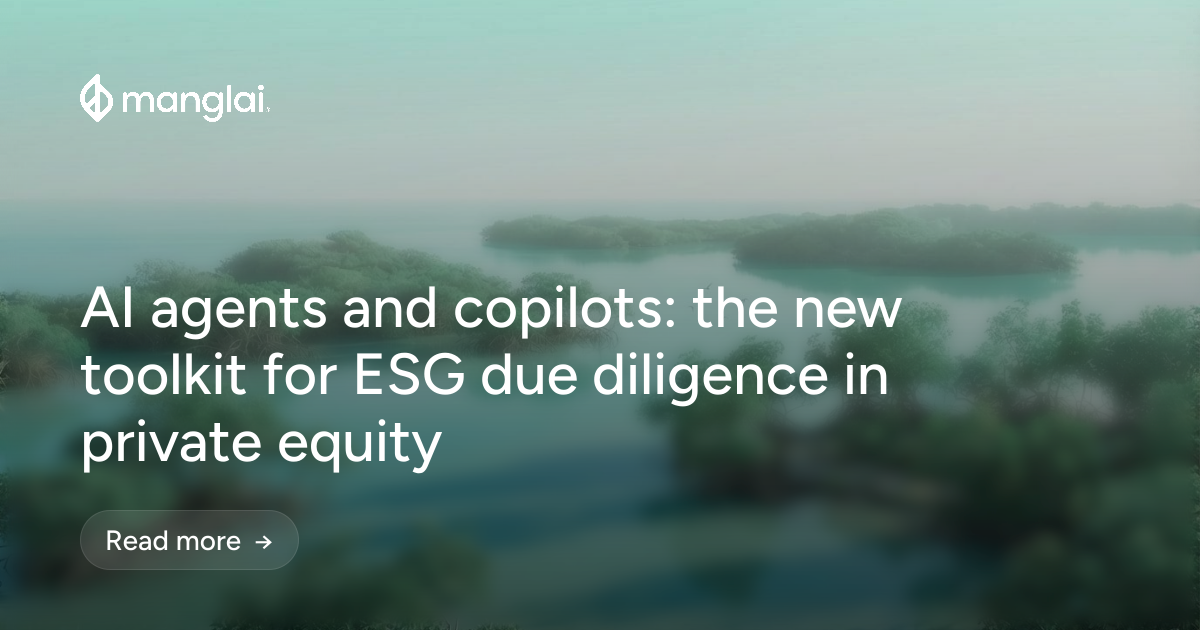 AI agents and copilots: the new toolkit for ESG due diligence in private equity