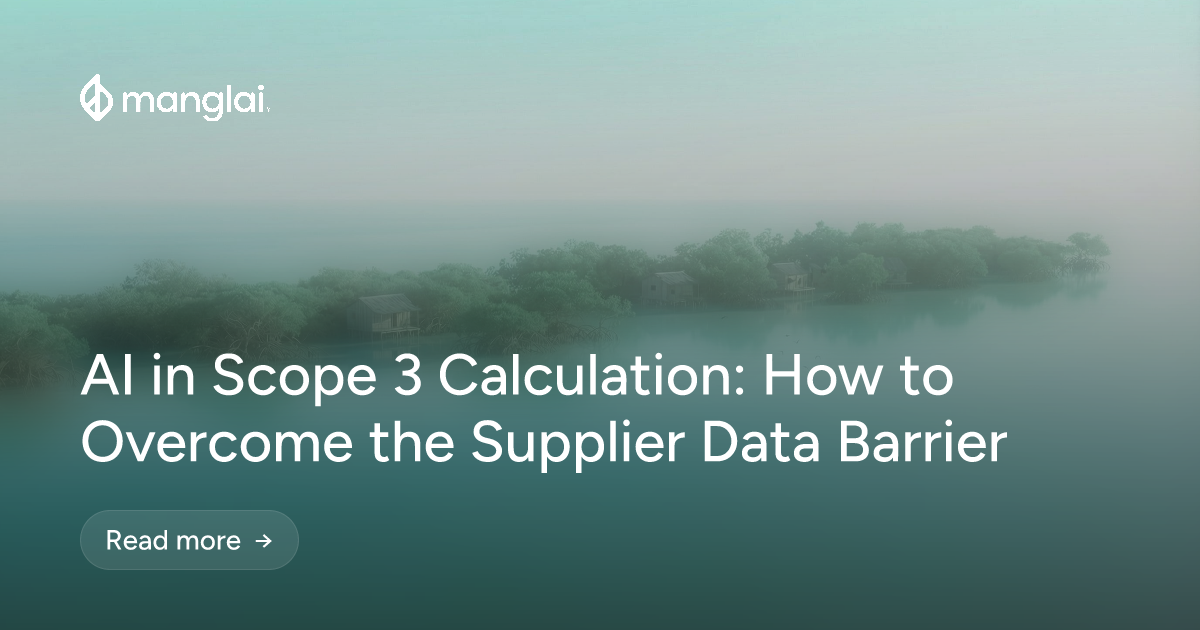 AI in Scope 3 Calculation: How to Overcome the Supplier Data Barrier