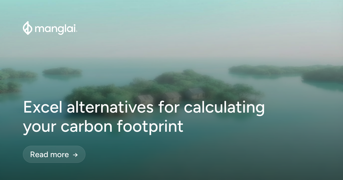 Excel alternatives for calculating your carbon footprint