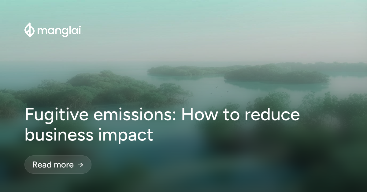 Fugitive emissions: How to reduce business impact