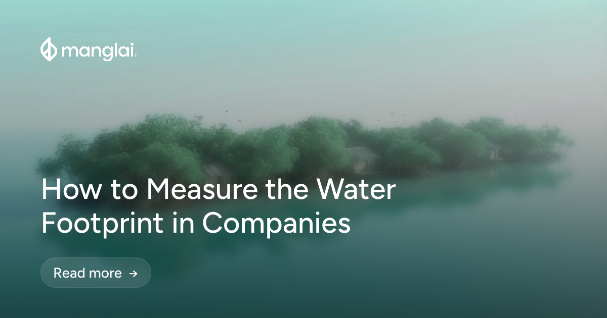 How to Measure the Water Footprint in Companies