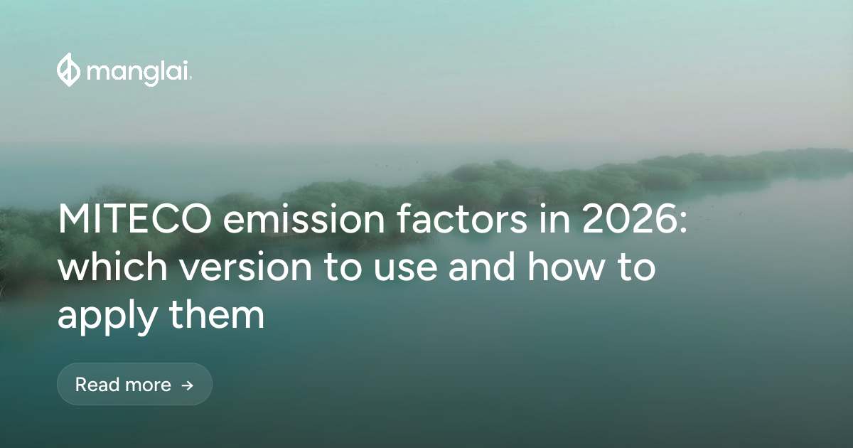 MITECO emission factors in 2026: which version to use and how to apply them