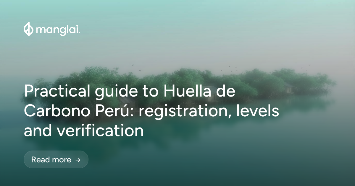 Practical guide to Huella de Carbono Perú: registration, levels and verification