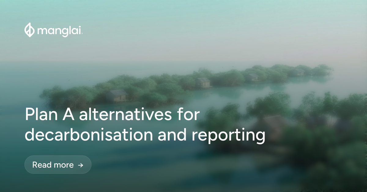 Plan A alternatives for decarbonisation and reporting