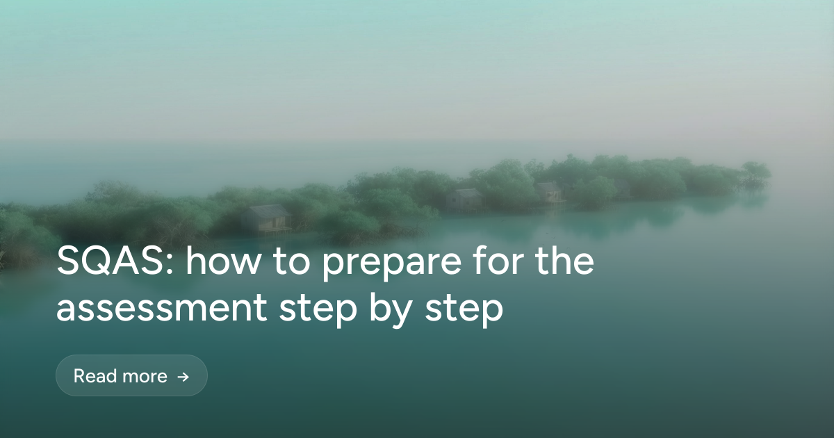 SQAS: how to prepare for the assessment step by step