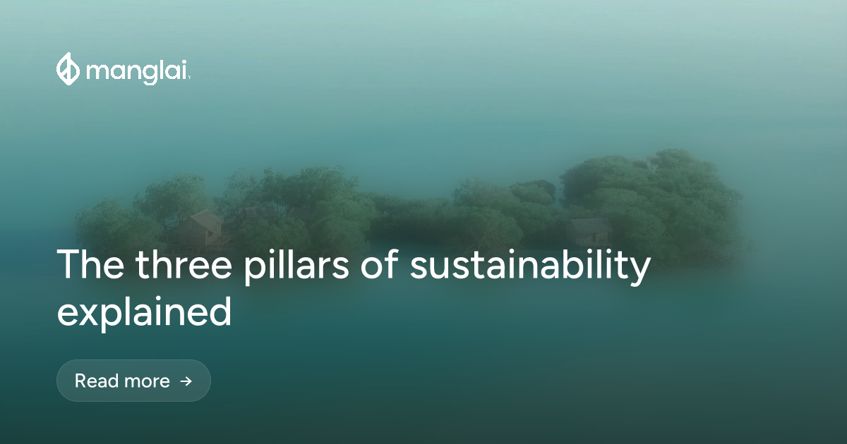 The three pillars of sustainability explained