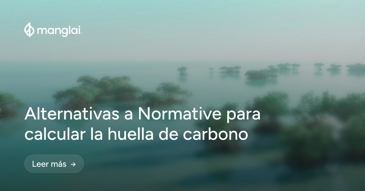 Alternativas a Normative para calcular la huella de carbono