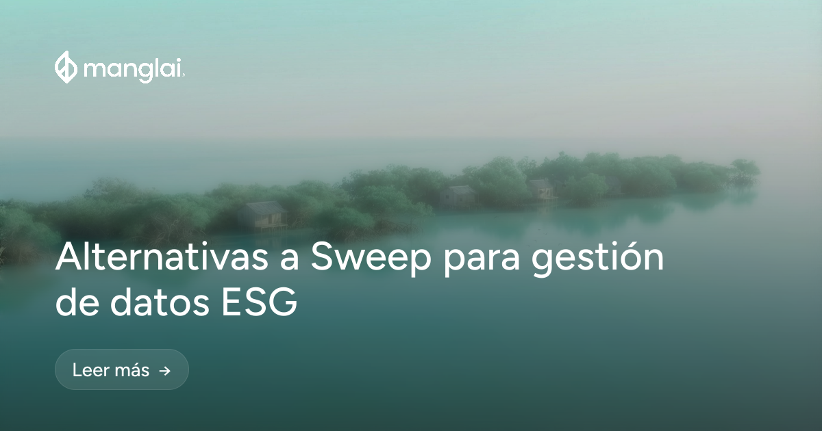 Alternativas a Sweep para gestión de datos ESG