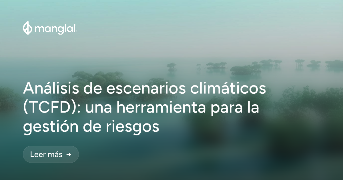 Análisis de escenarios climáticos (TCFD): una herramienta para la gestión de riesgos