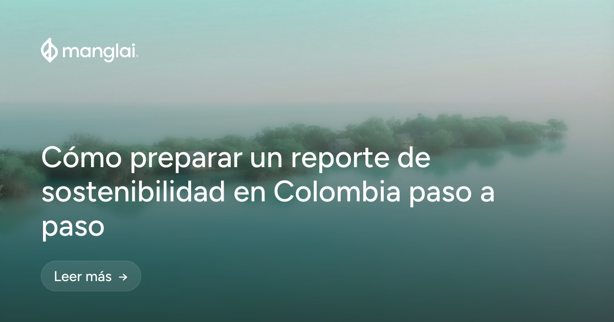 Cómo preparar un reporte de sostenibilidad en Colombia paso a paso