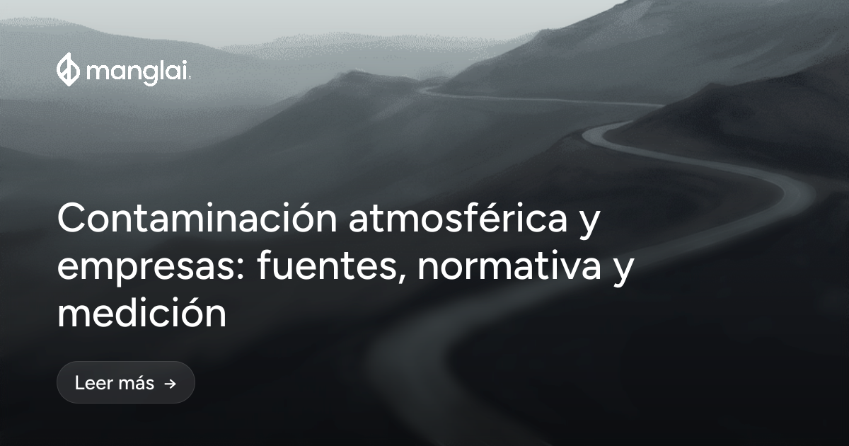 Contaminación atmosférica y empresas: fuentes, normativa y medición