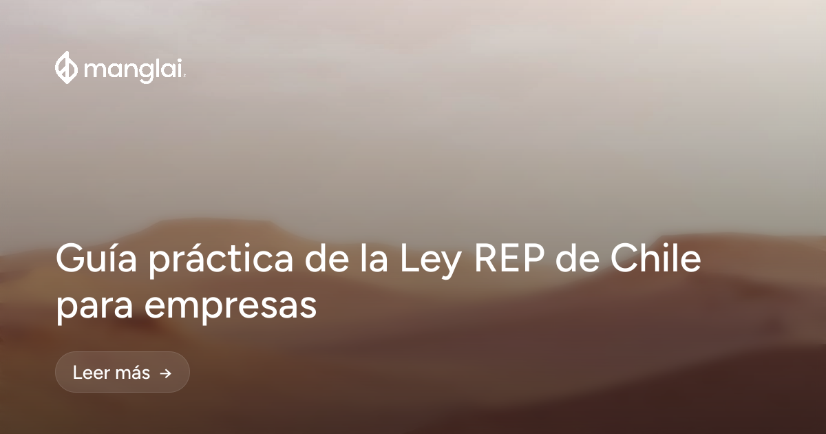 Guía práctica de la Ley REP de Chile para empresas