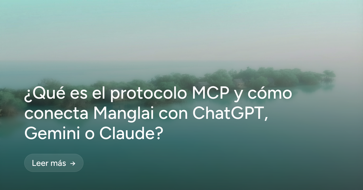 ¿Qué es el protocolo MCP y cómo conecta Manglai con ChatGPT, Gemini o Claude?