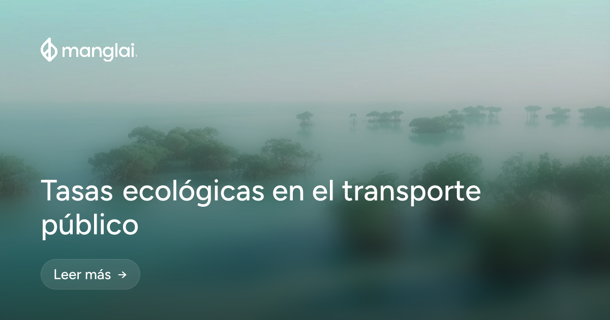 Tasas ecológicas en el transporte público