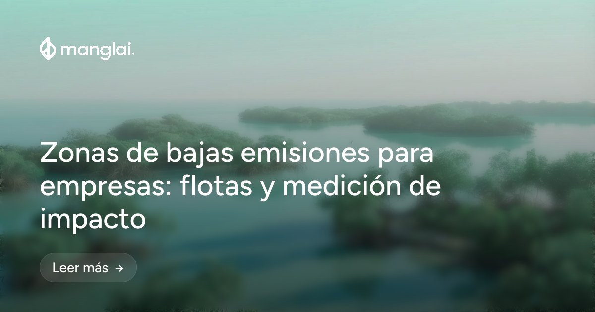 Zonas de bajas emisiones para empresas: flotas y medición de impacto