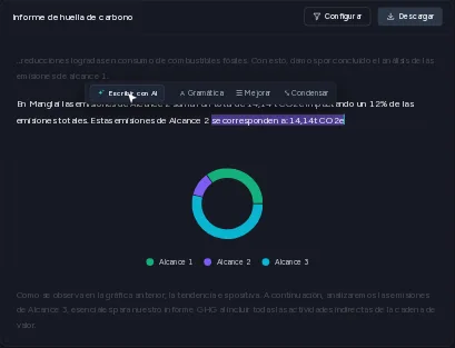 Borradores de informes